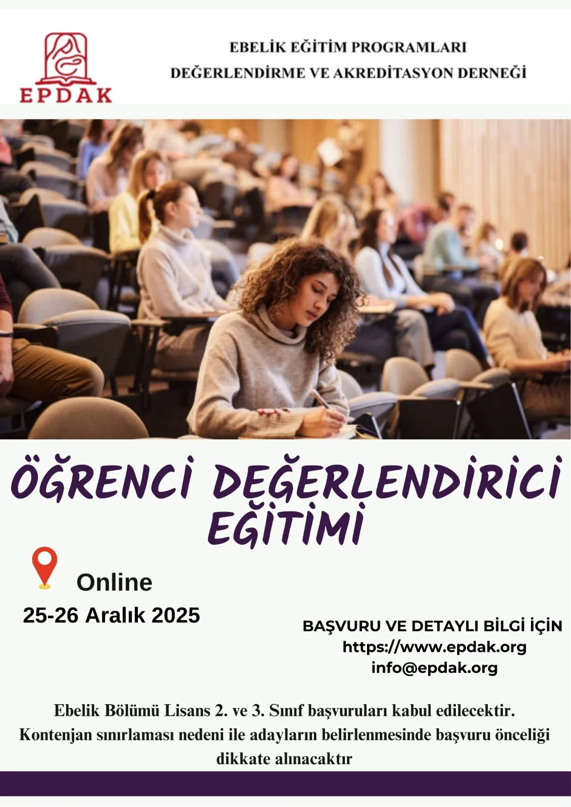 Öğrenci Değerlendirici Eğitimi